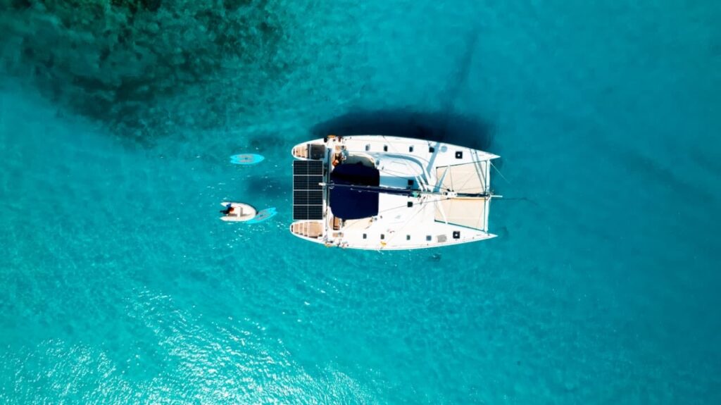 A beautiful, professional shot of the Nomade, looking modern, clean, and luxurious.