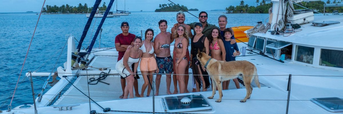 Captain Duke with Guests